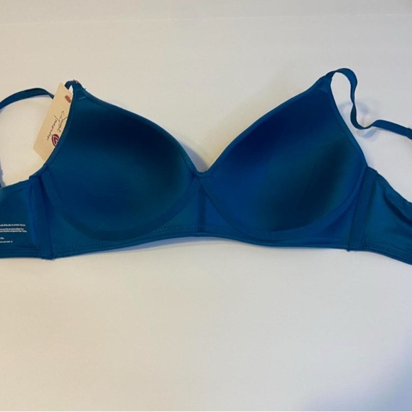Secret Treasures Blue Seamless Bra with Criss-Cross Detail - Picture 3 of 5